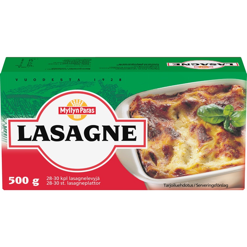 Myllyn Paras Lasagne 500g lasagnelevyjä - Saariston Puoti