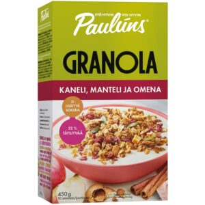 Paulúns 450g kaneli, manteli ja omena granola muromysli