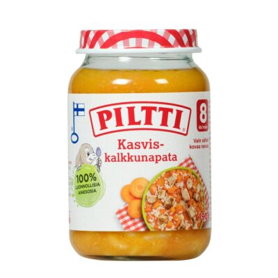 Piltti Kasvis-kalkkunapata 190g 8kk