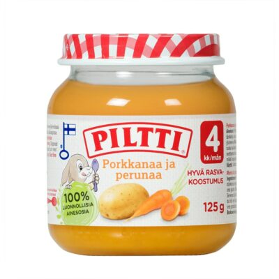 Piltti Porkkanaa ja perunaa 125g 4kk