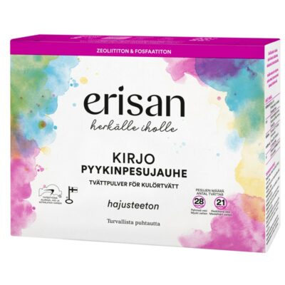 Erisan Kirjo pyykinpesujauhe 1kg