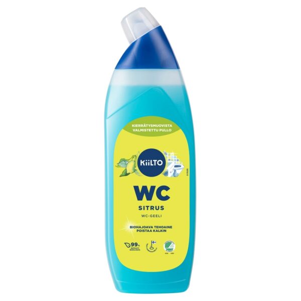 Kiilto WC-geeli 750ml sitrus