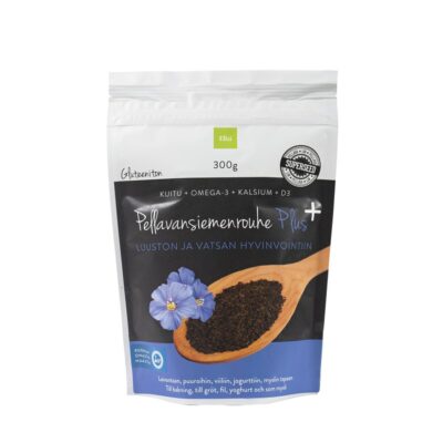 Elixi Pellanvansiemenrouhe Plus+ 300g