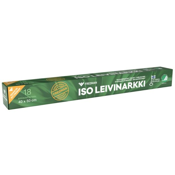 Fredman iso leivinarkki ruskea 40cm x 50cm 18 kpl