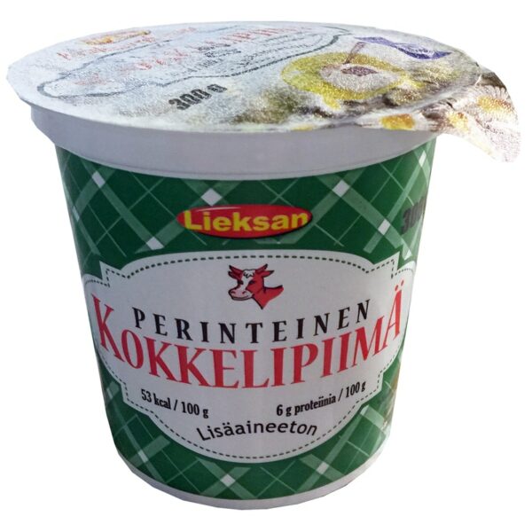 Lieksan perinteinen kokkelipiimä 300g