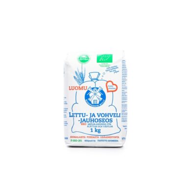 Riihipuoti Äidin Unelma Lettu- ja vohveli-jauhoseos 1kg luomu