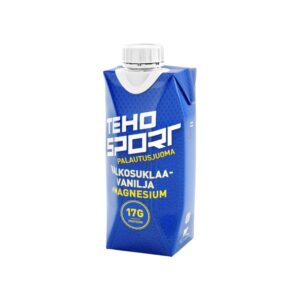 Teho Sport palautusjuoma 0,33l Valkosulklaa-vanilja+Magnesium tetra
