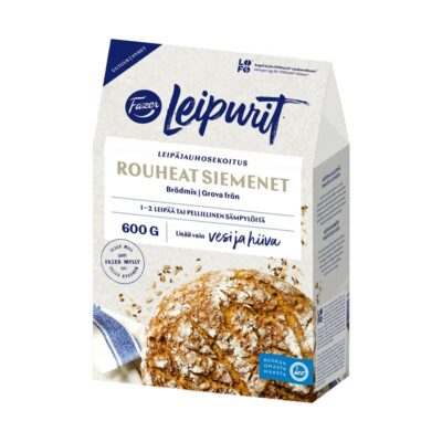 Fazer Leipurit Leipäjauhosekoitus Rouheat siemenet 600g