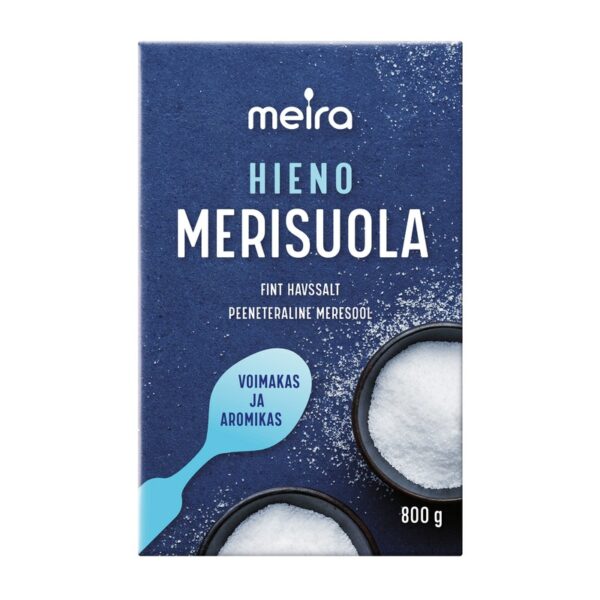 Meira Merisuola 800g hieno Voimakas ja aromikas