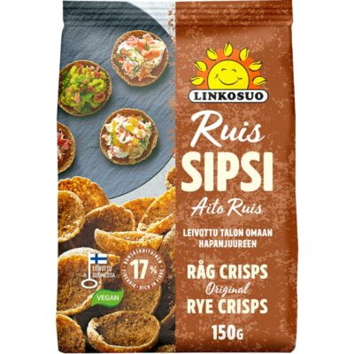 Linkosuo aito ruissipsi 150 g