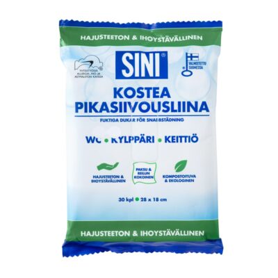 Sini kostea pikasiivousliina 30 kpl