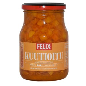 Felix kurpitsasalaatti, kurpitsakuutioita mausteliemessä 380g/250g