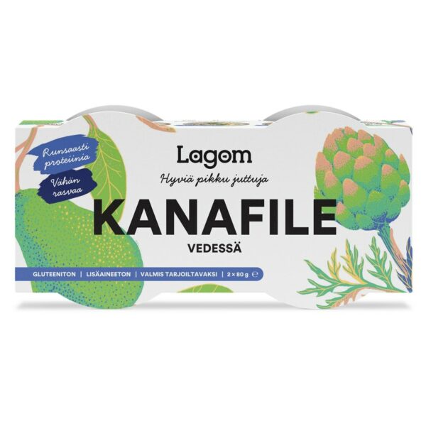 Lagom Kanafile vedessä 2 x 80 g/42 g