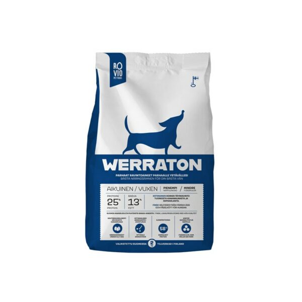 Rovio Pet Foods Werraton koiranruoka 2kg aikuinen