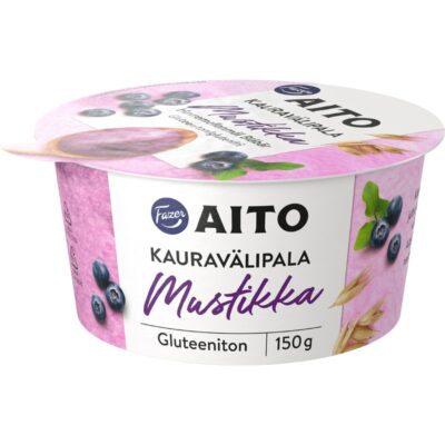 Fazer Aito kauravälipala 150g mustikka gluteeniton