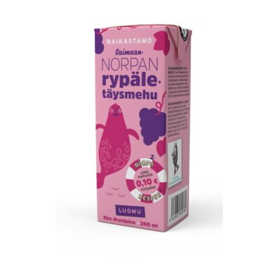 Raikastamo saimaannorpan rypäletäysmehu 0