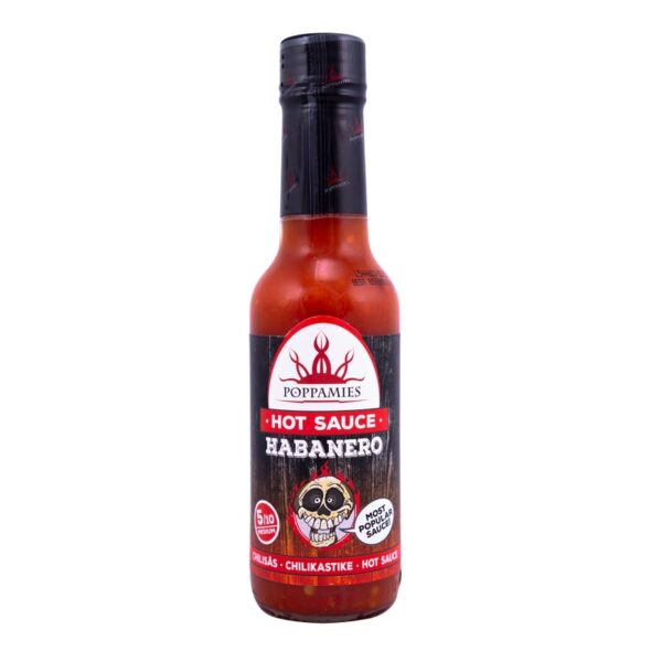 Poppamies Habanero tulinen chilikastike 150ml