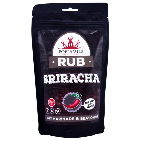 Poppamies Sriracha Rub 200 g
