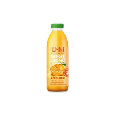Humble Raikas luomu appelsiinituoremehu 750ml