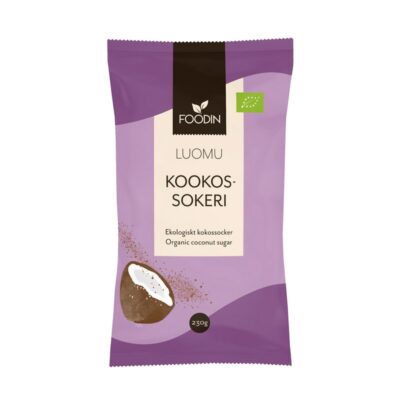 Foodin kookossokeri luomu 230g