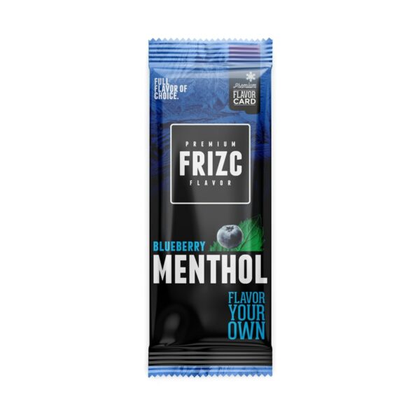 Frizc maustamiskortti 2g Menthol Blueberry