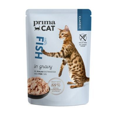 PrimaCat Classic kalaa kastikkeessa 85g