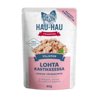 Hau Hau Champion Lohta kastikkeessa 85g