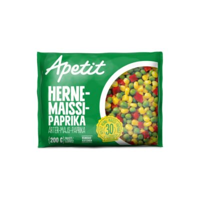 Apetit herne-maissi-paprika 200g pakaste