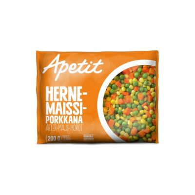 Apetit herne-maissi-porkkana 200g pakaste