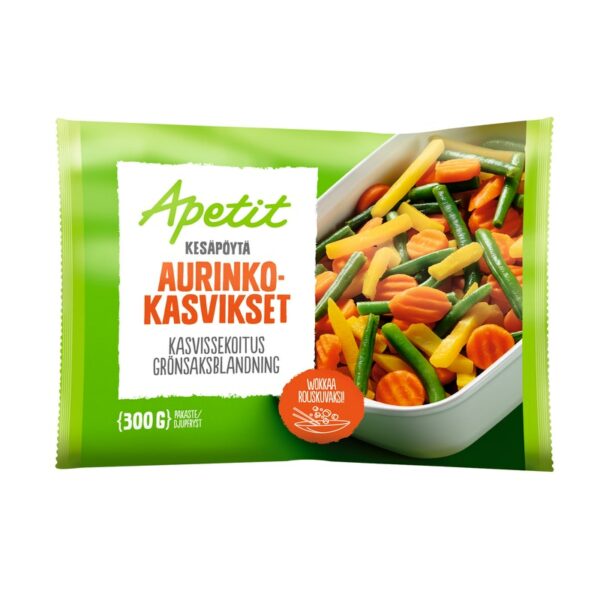 Apetit aurinkokasvikset kasvissekoitus 300g pakaste