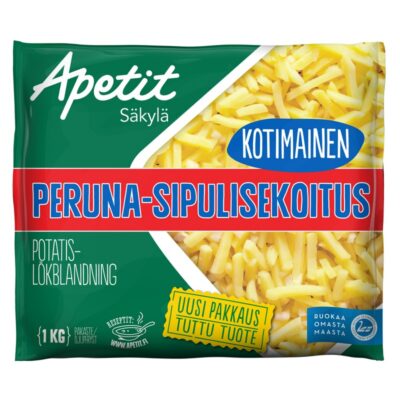 Apetit kotimainen peruna-sipulisekoitus 1kg pakaste