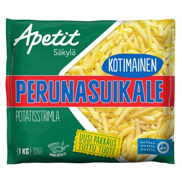 Apetit Kotimaiset perunasuikaleet 1kg pa