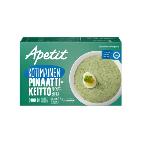 Apetit pinaattikeitto 400g pakaste