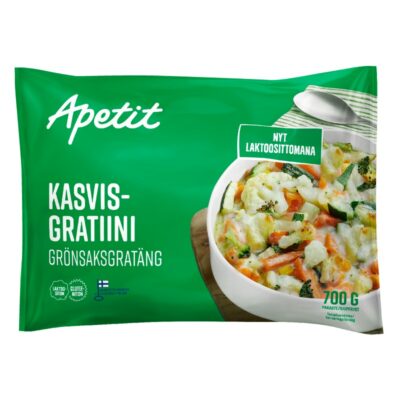 Apetit kasvisgratiini 700g pakaste