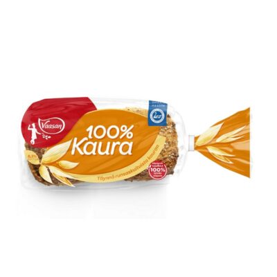 VAASAN 100 % Kaura 400 g kaurapalaleipä