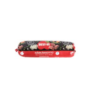 Best-In härkärisotto koiran tuoreruoka 500g riisi-porkkana-herne-persilja