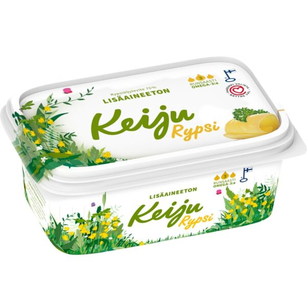 Keiju rypsi rypsiöljy-kasvirasvalevite 75% 400g