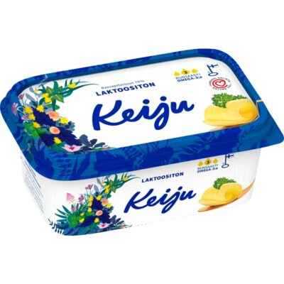 Keiju kasvirasvalevite 70% 400g laktoositon