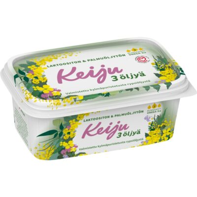 Keiju 3 öljyä margariini 400g