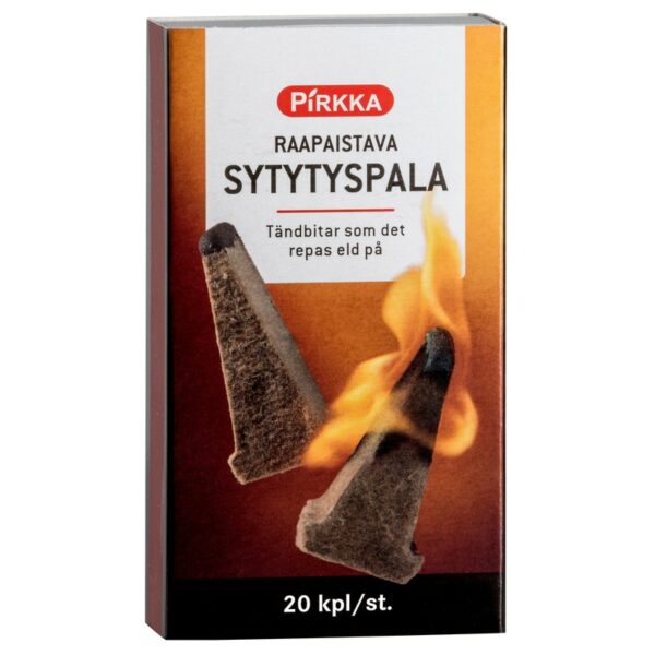 Pirkka raapaistava sytytyspala 20kpl/pkt