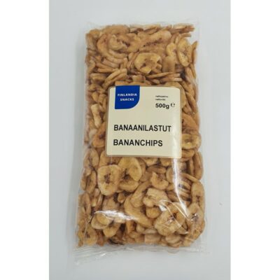 Finlandia Snacks Banaanilastuja 500g