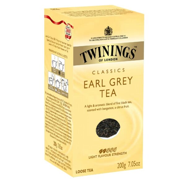 Twinings tee 200g earl grey