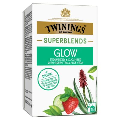Twinings Superblends Glow yrtti-infuusio 18x2g