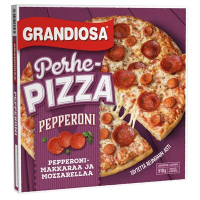 Grandiosa pizza Pepperoni 510g perhepizza pakaste