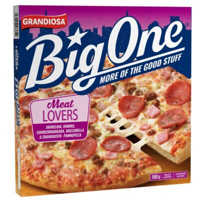 Grandiosa pizza Big One Meat lovers 580g pakaste