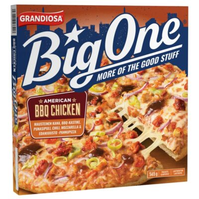 Grandiosa BigOne pan pizza BBQ chicken 565g pakaste