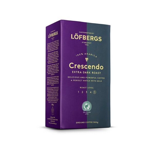 Löfbergs Crescendo kahvi 500 g Rainforest Alliance