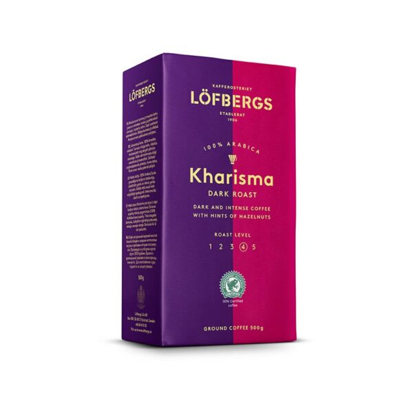 Löfbergs Kharisma kahvi 500 g Rainforest Alliance