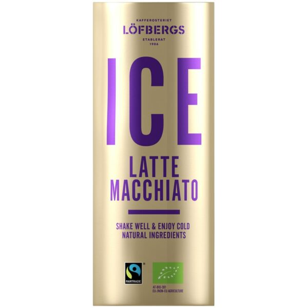 Löfbergs ICE Latte Macchiato jääkahvi 230 ml Reilu kauppa