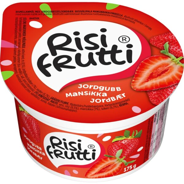 Risifrutti mansikka riisivälipala 175g